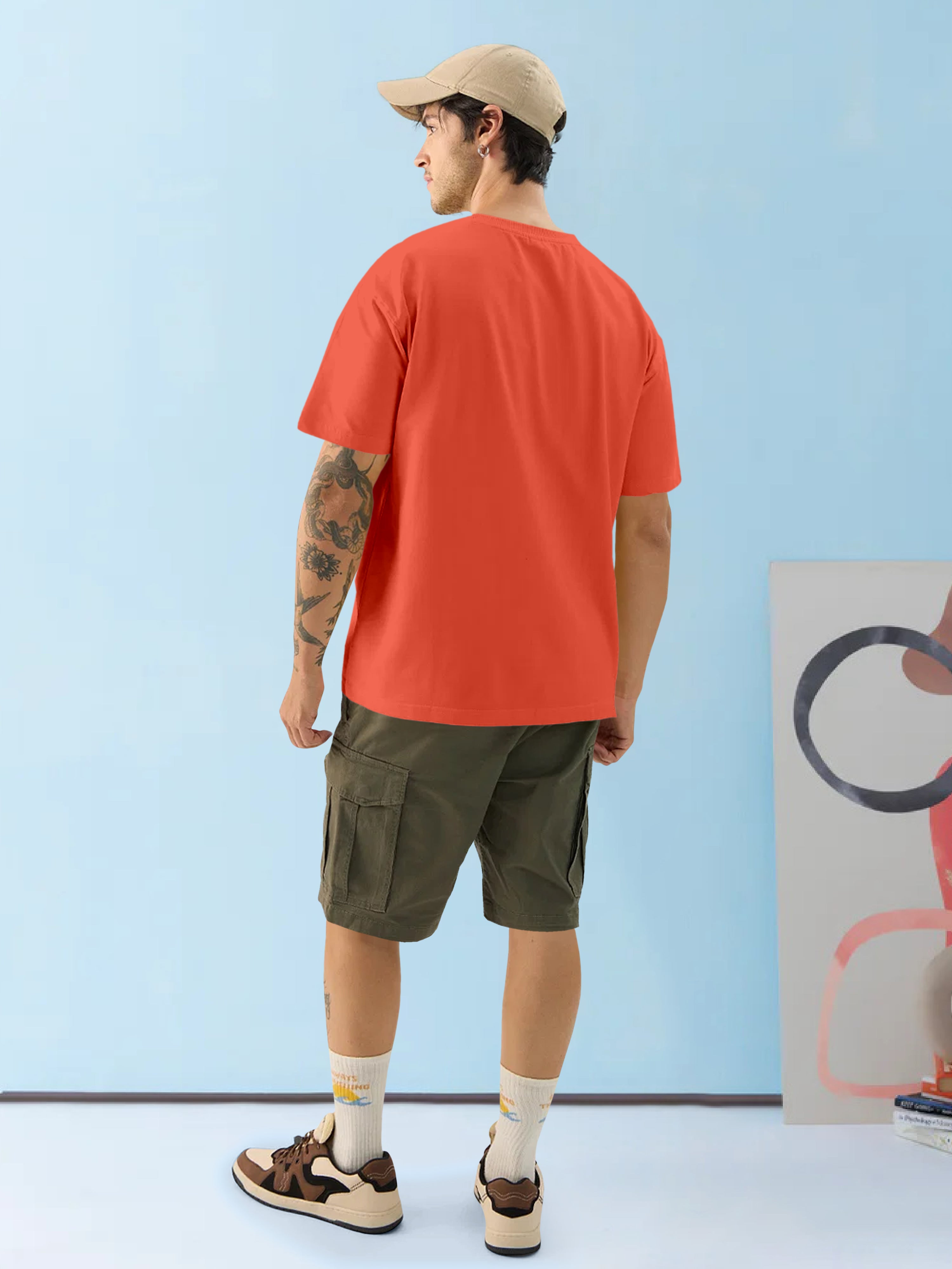 Oversized T-Shirt Orange