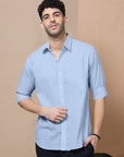 Linen Shirt Sky