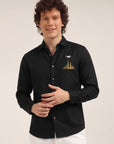 Skyline Voyage Premium Embroidered  Shirt