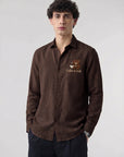 Coffee & Chill Premium Embroidery  Shirt