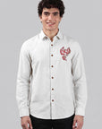 Crimson Phoenix Premium Embroidery  Shirt