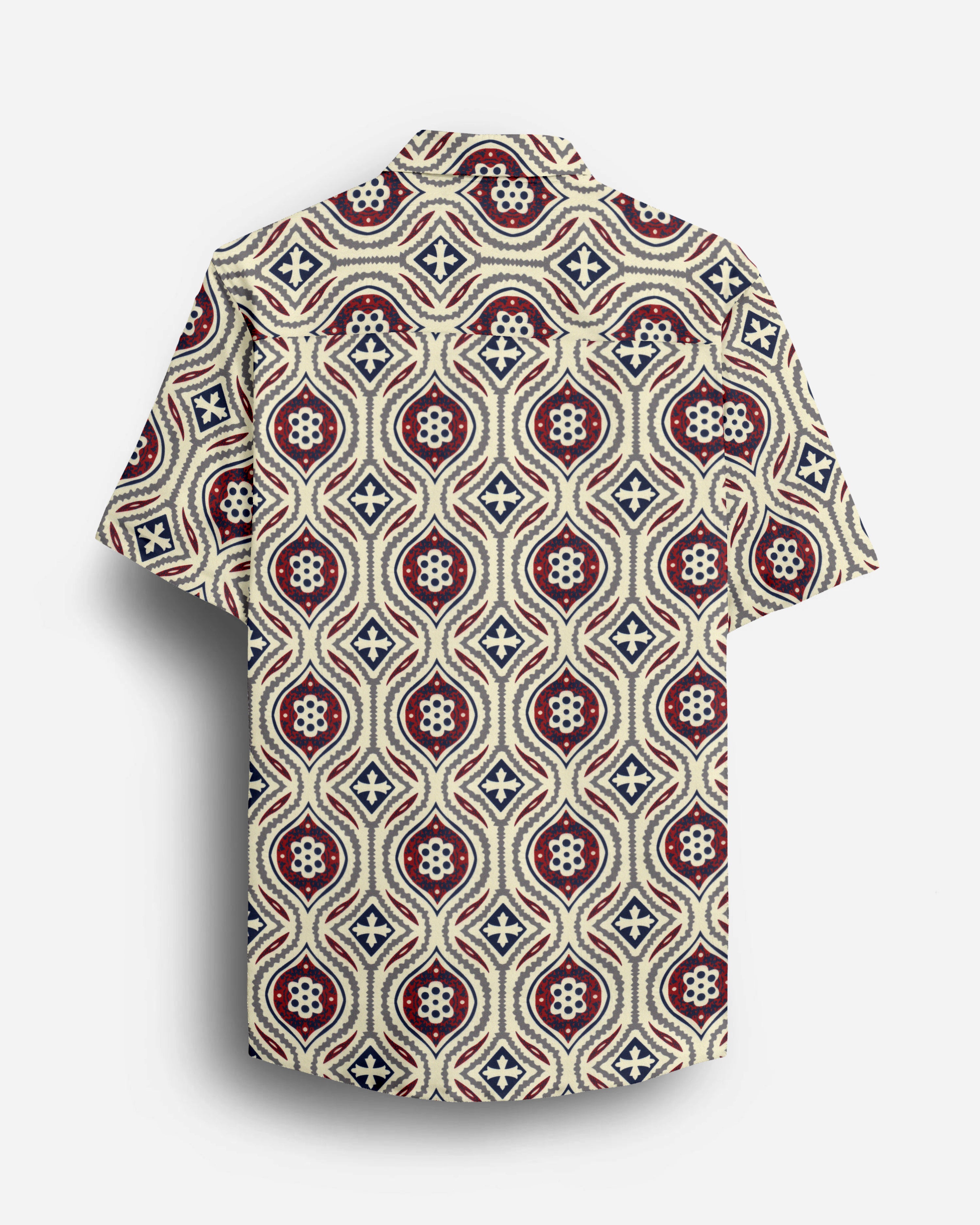 The Pale Tribal Print Half Sleeve Shirt