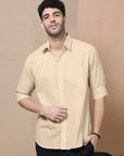 Linen Shirt Yellow