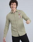 Sky Wings Premium Embroidered Shirt