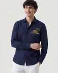 Island Retreat Premium Embroidery   Shirt