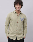 Sky Eagle Premium Embroidery  Shirt