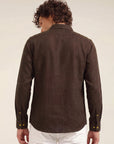 Sunset Palm Premium  Embroidery  Shirt