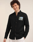 Midnight Drive Premium  Embroidered Shirt