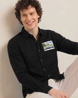 Midnight Drive Premium  Embroidered Shirt