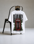 Deadlines Oversized T-Shirt – Time Don't Wait Graphic Streetwear Tee (White)