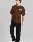 220 GSM Premium Cotton T-Shirt brown