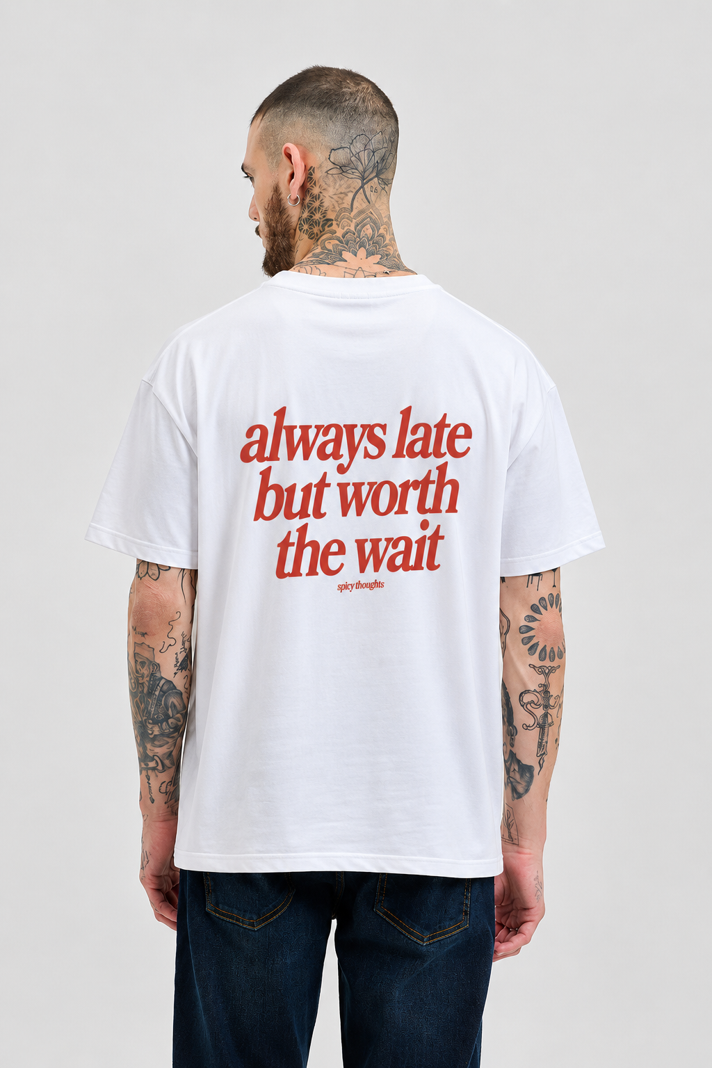 220 GSM Premium Cotton T-Shirt  white
