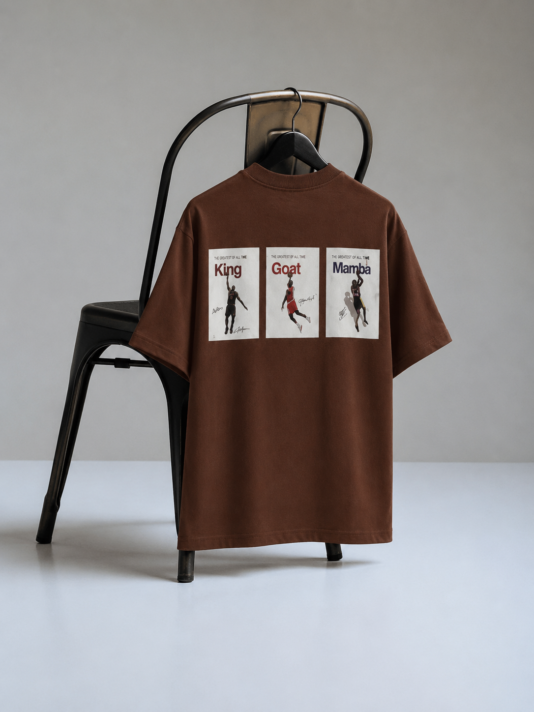 220 GSM Premium Cotton T-Shirt brown
