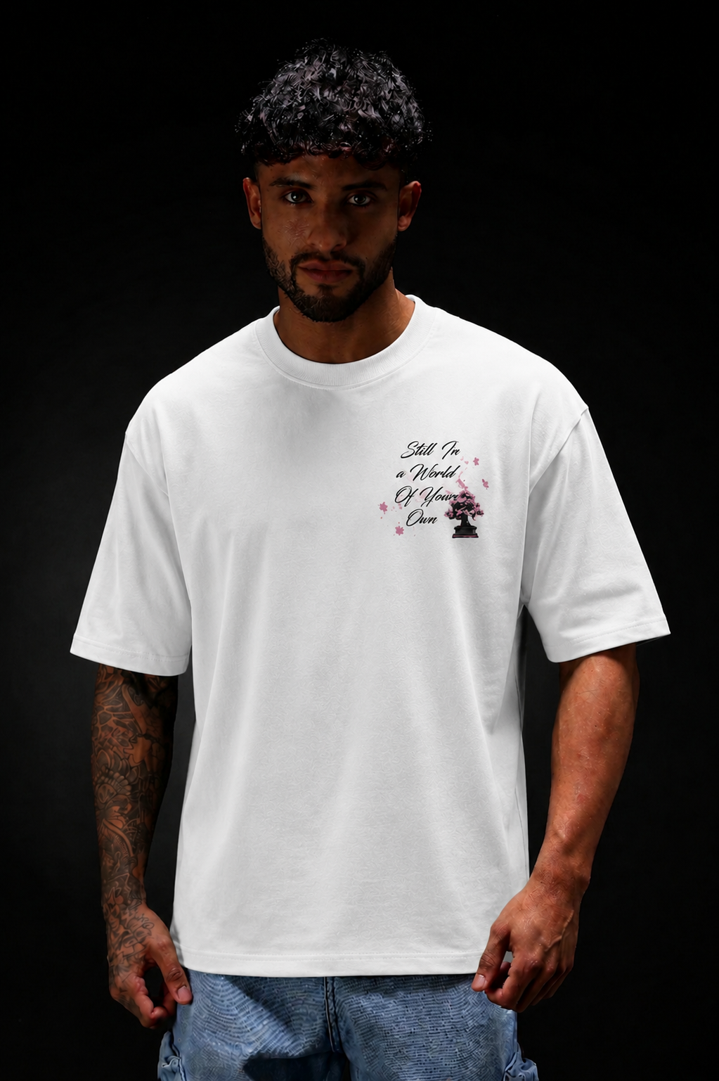 220 GSM Premium Cotton T-Shirt  white