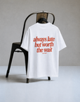 220 GSM Premium Cotton T-Shirt  white