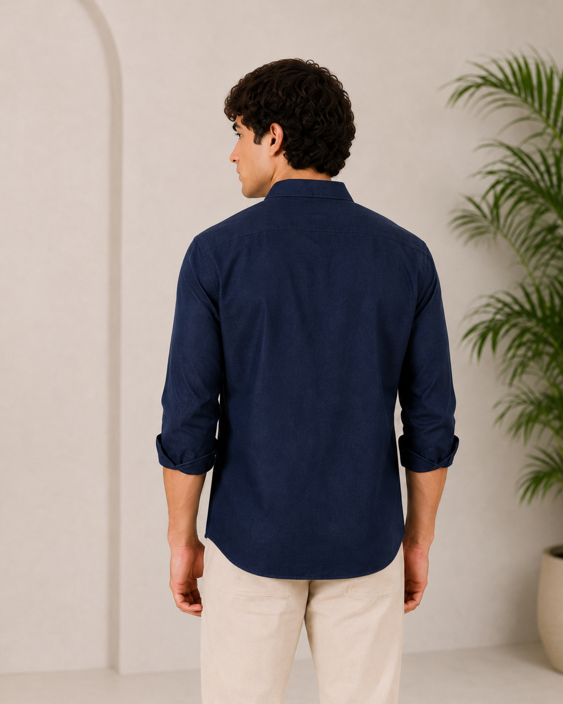 Songbird Embroidered Cotton Shirt