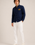 Tropical Sunset Palm Full Sleeve Casual Shirt