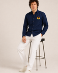 Tropical Sunset Palm Full Sleeve Casual Shirt