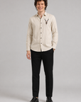Deer Head Full Sleeve Casual Shirt