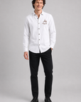 Coffee Cup & Book Full Sleeve Casual Shirt