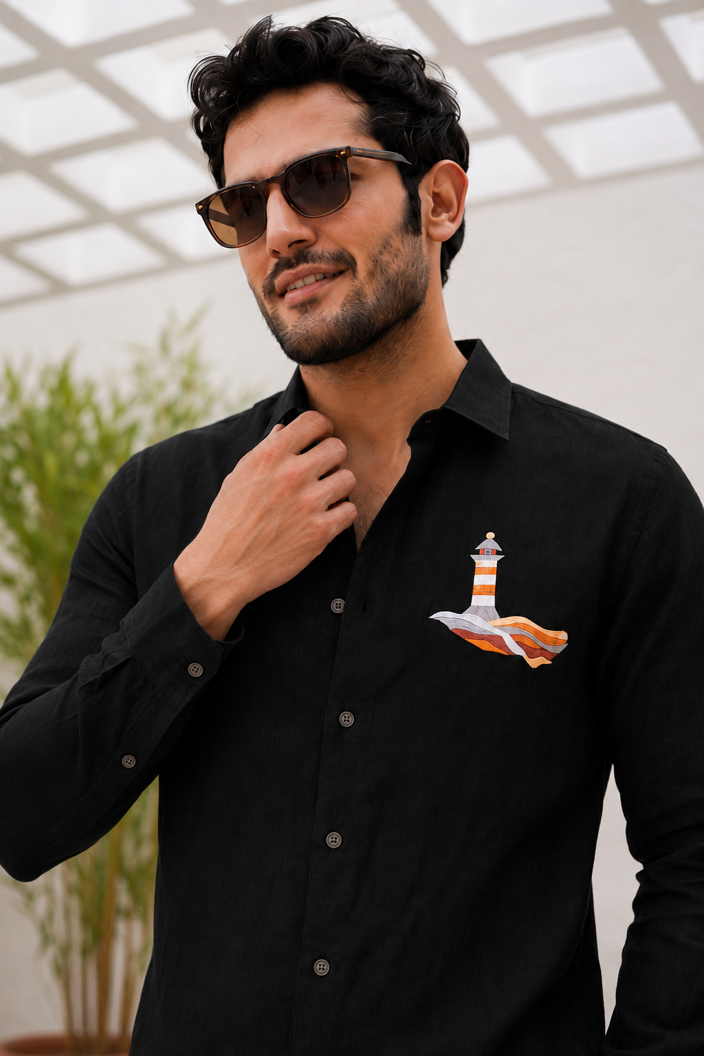 Lighthouse Full Sleeve Casual Shirt