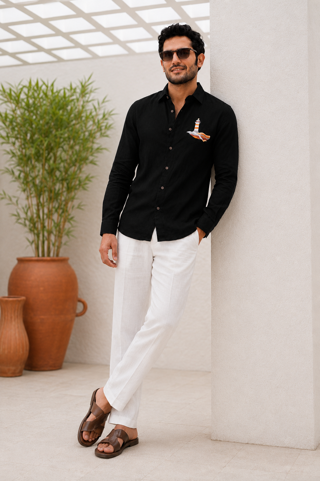 Lighthouse Full Sleeve Casual Shirt