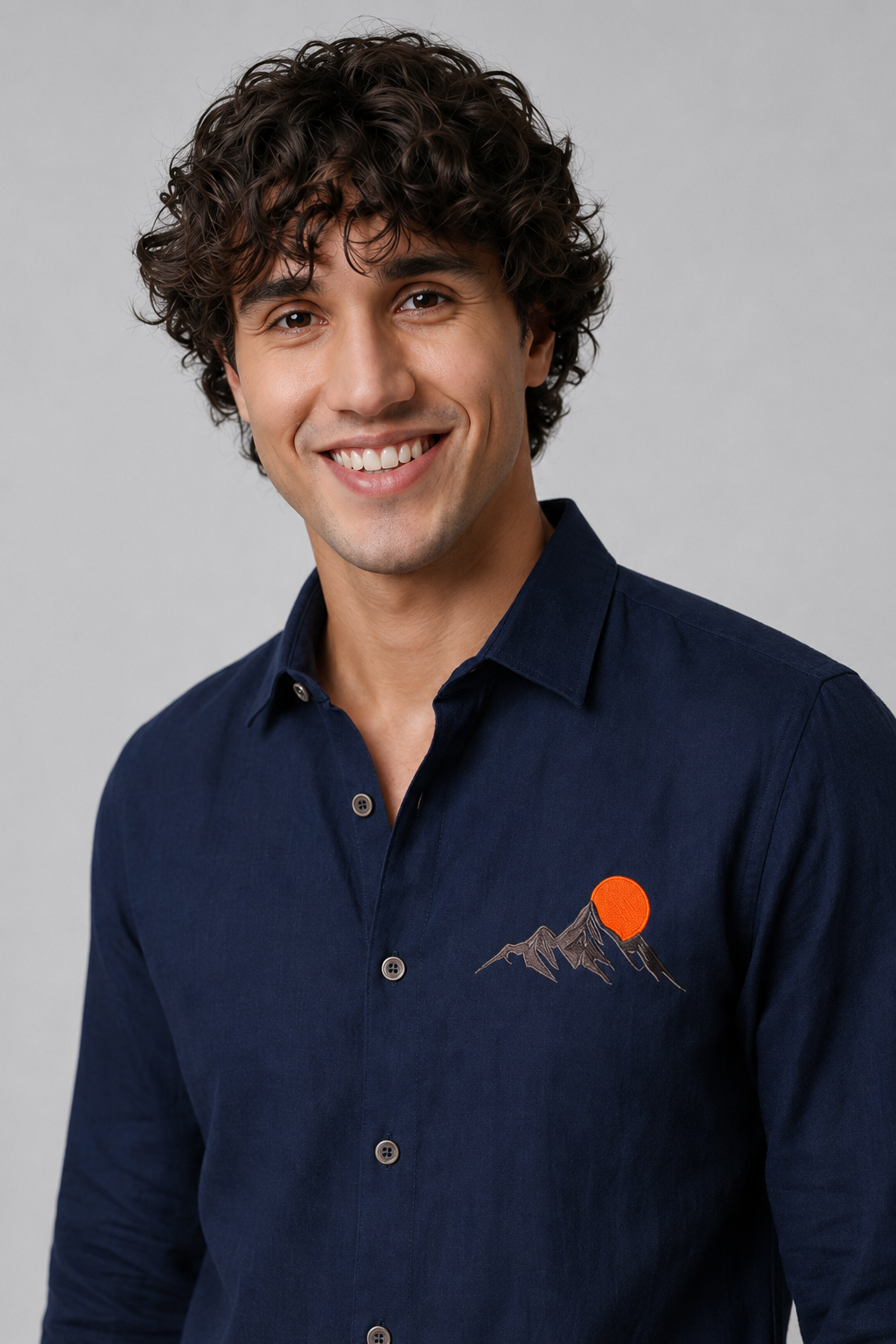 Mountain Sunset Full Sleeve Casual Shirt