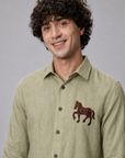 Heritage Horse Full Sleeve Casual Shirt