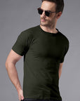 Round Neck T-Shirt Olive