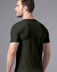 Round Neck T-Shirt Olive