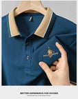 Fairway Fusion Polo T-Shirts blue