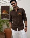 Sunset Drive Premium embroidered-shirt