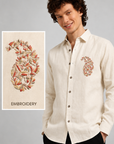 Paisley Floral Full Sleeve Casual Shirt