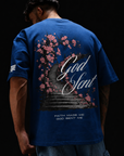 220 GSM Premium Cotton T-Shirt  blue