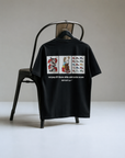 Sneaker Culture Oversized T-Shirt – Urban Streetwear Graphic Tee (Black)
