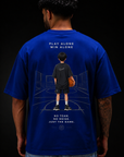 220 GSM Premium Cotton T-Shirt  blue