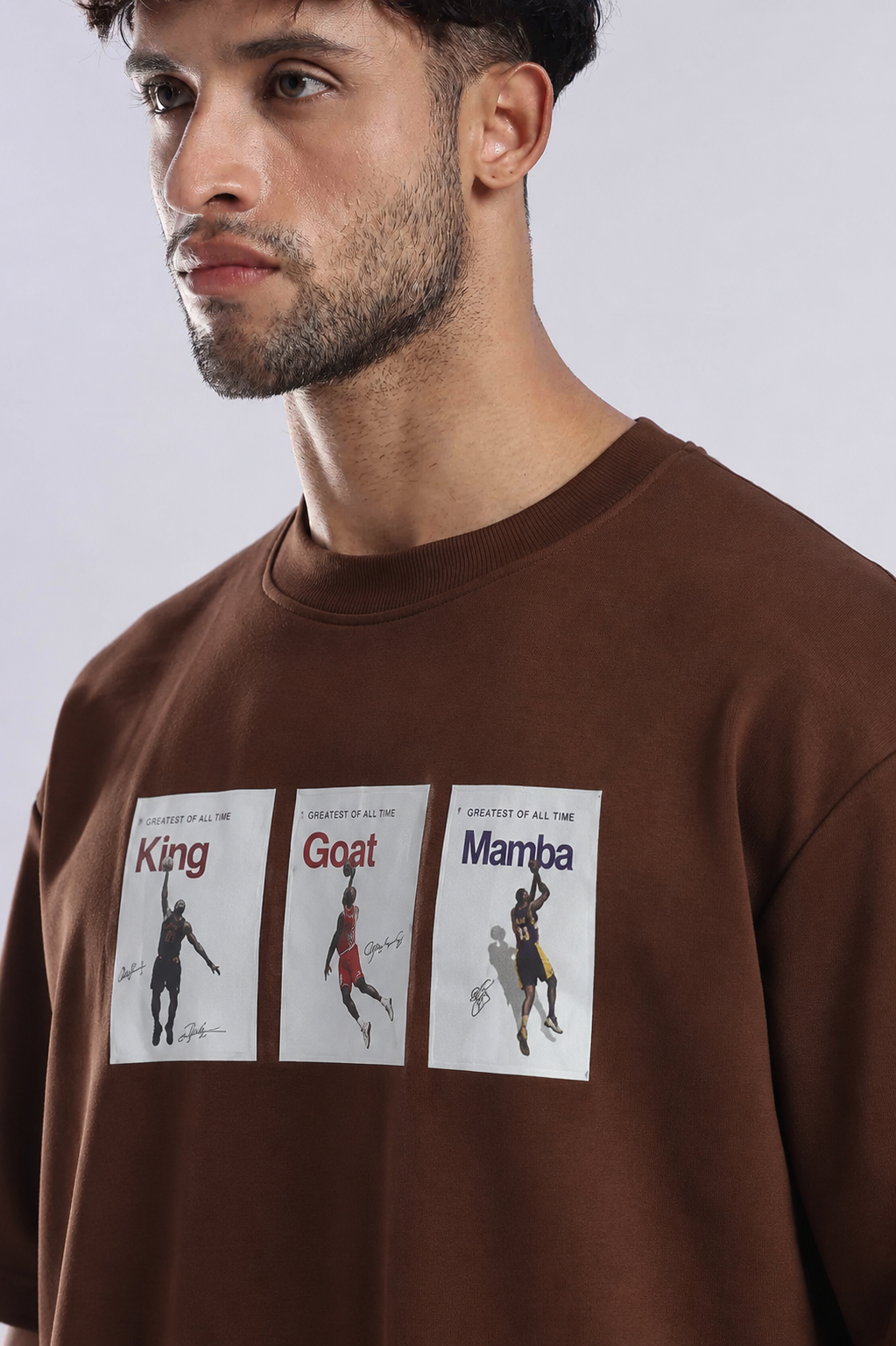 220 GSM Premium Cotton T-Shirt brown