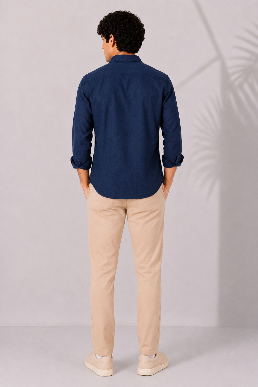Sky Wanderer Embroidered Cotton Shirt