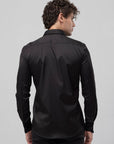Ride Free Black Biker Satin Graphic Shirt